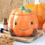 Cute Smiling Pumpkin Oil Burner And Wax Warmer, thumbnail 1 of 3