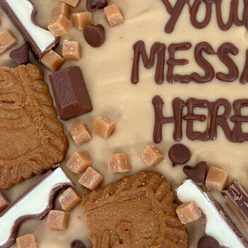 The Biscoff Personalised Cookie Slab, 2 of 4