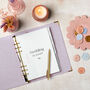 Personalised Lilac Wedding Planner And Organiser, thumbnail 2 of 11