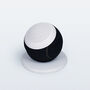Black Upcycled Tennis Ball Bluetooth Speaker, thumbnail 3 of 8