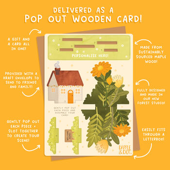 Personalised New Home Pop Out Card, 2 of 5