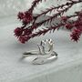 Sterling Silver Lotus Blossom Ring, Bohemian Jewellery, thumbnail 6 of 10