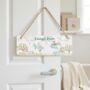 Personalised Travelling Animals Door Sign, Nursery Room Decor, thumbnail 1 of 2