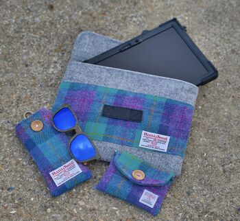 Harris Tweed Galaxy Tab S7 Tablet Case, 4 of 11