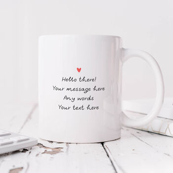 Personalised Mug 'Less Fun Without You', 2 of 3