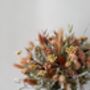 Spring Meadow Dried Flower Bouquet In Terracotta, thumbnail 3 of 4