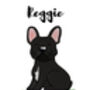 French Bulldog Personalised Dog Name Personality Print, thumbnail 4 of 6