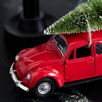 Christmas Car Decoration In Red, 6 of 6
