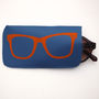 Hand Printed Soft Leather Sunglasses Case, thumbnail 4 of 10