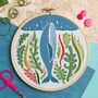 Stargazing Whale Embroidery Kit, thumbnail 1 of 4