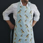 Border Terrier Organic Cotton Tea Towel, thumbnail 3 of 12
