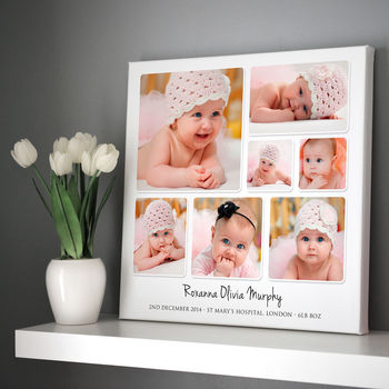 Personalised Baby Photo Collage, 6 of 6