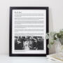 Personalised Use Your Own Photo And Words Art Print, thumbnail 7 of 10