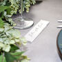 Personalised Wedding Guest Name Plaque Long, thumbnail 3 of 6