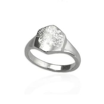 Personalised Birth Flower Ring, 7 of 12