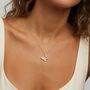Gold Or Silver Dainty Butterfly Necklace, Women's Jewellery, thumbnail 1 of 5