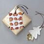 Christmas Gift Tags With Mixed Nuts Illustrations, thumbnail 3 of 4