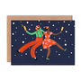 Pack Of Eight Christmas Party Cards, thumbnail 3 of 10