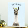 Llama Christmas Card, thumbnail 8 of 8