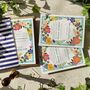 Whimsical Garden Flowers Evening Wedding Invitations, thumbnail 5 of 8