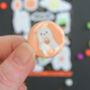 Halloween Button Badges, Pack Of Four, thumbnail 5 of 9