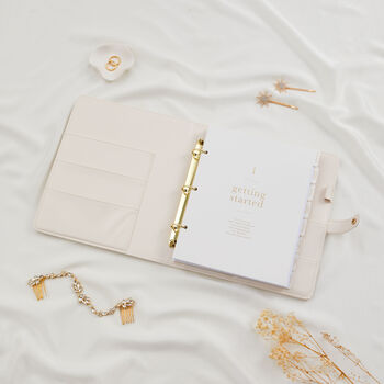 Wedding Planner Binder Champagne, 5 of 12