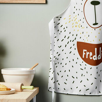Children's Personalised Bear Apron, 3 of 4