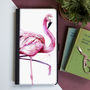 Inky Flamingo Faux Leather Phone Case With Card Slots, thumbnail 1 of 5