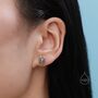 Tiny Scorpion Stud Earrings, thumbnail 5 of 10