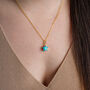 Turquoise Star Necklace, thumbnail 3 of 11