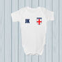 Personalised England Football Supporters Babygrows, thumbnail 5 of 8