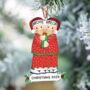 Personalised Pj Family Christmas Decoration, thumbnail 1 of 3