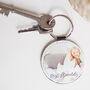 Personalised Photograph Pu Leather Key Ring, thumbnail 1 of 6
