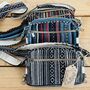 Mini Striped Bohemian Shoulder Bag, thumbnail 1 of 12