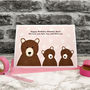 'Mummy Bear' Personalised Birthday Card From Children, thumbnail 1 of 6