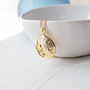 Gold Plated Stars Coin Necklace, thumbnail 5 of 8