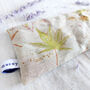 Leaves Lavender Eye Pillow, thumbnail 2 of 6
