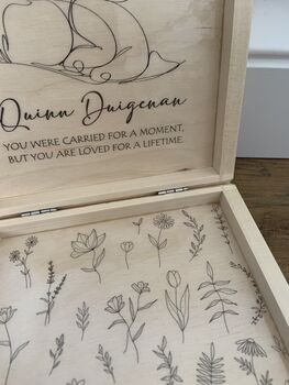 Carried For A Moment, Loved For A Lifetime Keepsake Box, 4 of 5