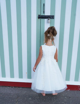 Naomi Flower Girl Dress ~ Lilly + Bo Collection, 6 of 7