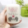 Personalised 'Me And You Forever' Elephant Candle, thumbnail 2 of 6