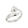 Fox Ring, Sterling Silver Or Gold Plated, thumbnail 8 of 9
