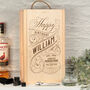 Whiskey Label Birthday Bottle Box With Glass And Stones, thumbnail 4 of 4