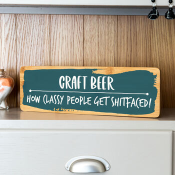 Personalised Funny Drink Sign, 4 of 7
