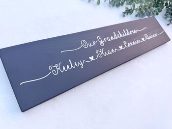 Our Family Wooden Sign, 3 of 12