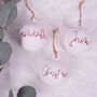 Personalised Ceramic Baubles, thumbnail 3 of 3