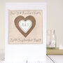 Personalised 3rd Leather Wedding Anniversary Card, thumbnail 1 of 7