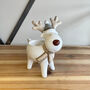 Christmas Reindeer Ceramic T Light Holder, thumbnail 3 of 3