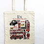 Personalised About London Town Bag, thumbnail 4 of 12