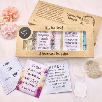 Bridal Tea Party Gift Set /Game, 6 of 12