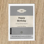 Personalised Birthday Card For Him Paperback Book Cover, thumbnail 5 of 7